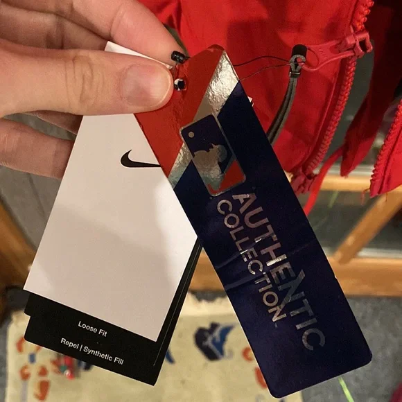 NWT Red Sox Long Quilted Jacket - Picture 9 of 16